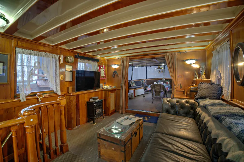 Slide: The Image of Custom HOFFAR-BEECHING Fantail Yacht 1929 - 57