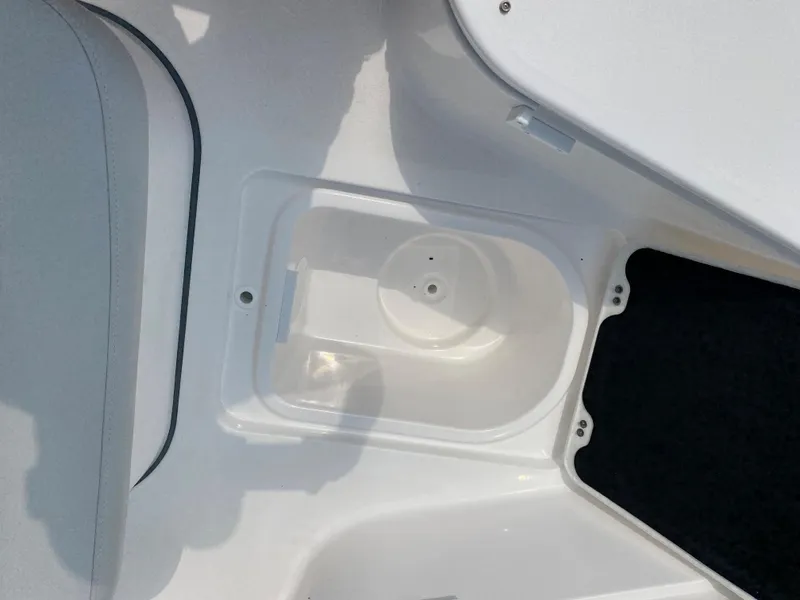 Slide: The Image of 2020 Sea Fox Commander 248 boat storage compartment. - 17