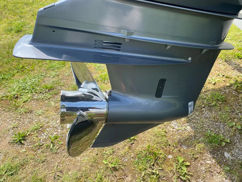 Slide: The Image of Close-up of 2020 Sea Fox Commander 248 boat propeller. - 27