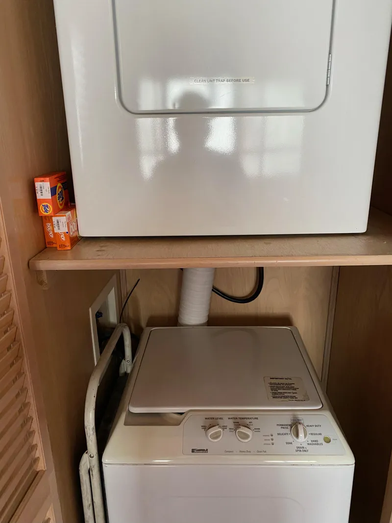 Slide: The Image of Stacked washer and dryer in 2001 Stardust Cruisers Summer Dreamin' Trip 37 and 38. - 16