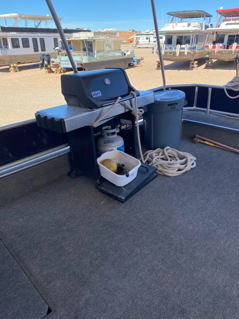 Slide: The Image of Outdoor deck of 2001 Stardust Cruisers Summer Dreamin' Trip with grill and rope. - 30