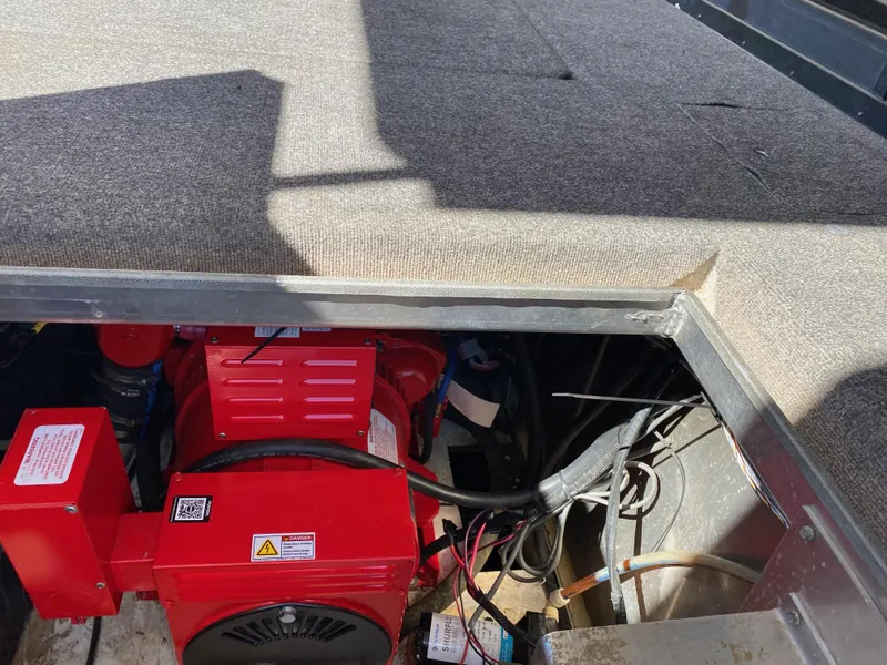 Slide: The Image of Engine compartment of 2001 Stardust Cruisers Summer Dreamin' Trip 37 and 38. - 44