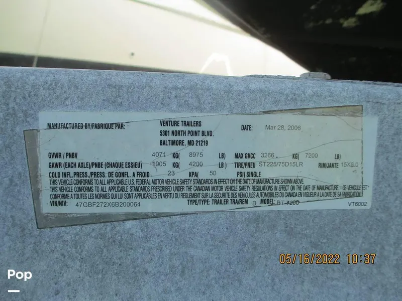 Slide: The Image of 2004 Monterey 248LSC for sale in Old Saybrook, CT - 53