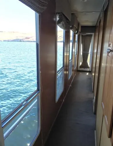 Slide: The Image of Interior hallway view of 2004 Sumerset Kapalua Share #13 houseboat. - 13