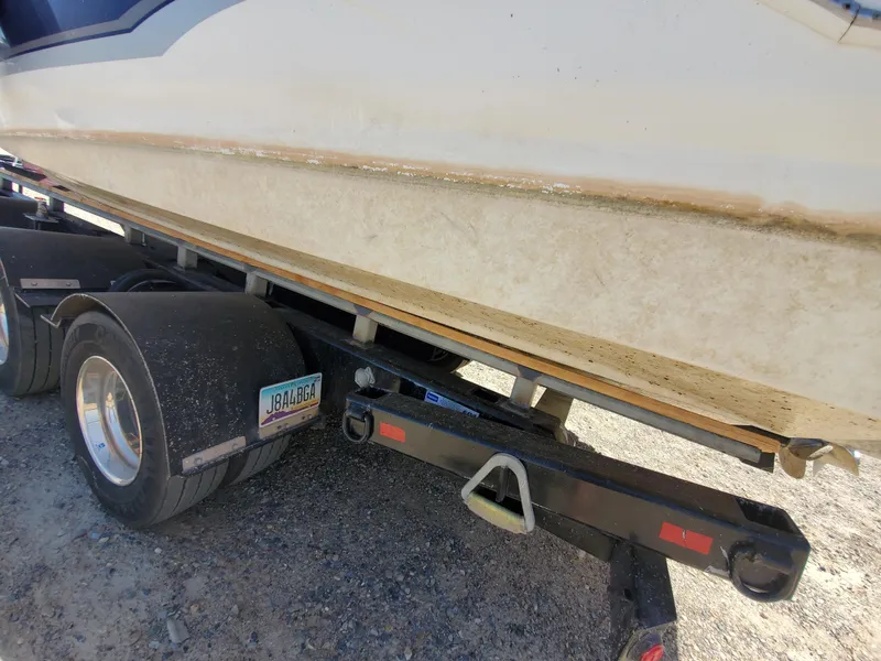 Slide: The Image of 2012 Formula 310 Sun Sport boat on trailer, side view. - 41