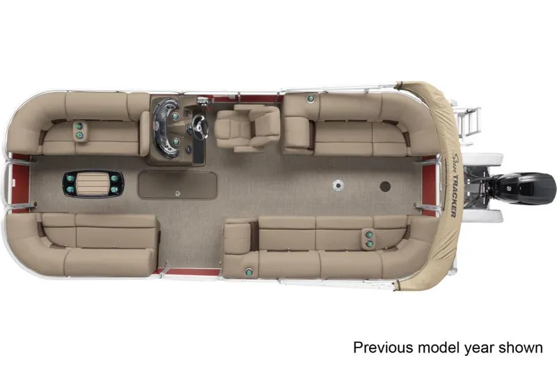 Slide: The Image of Sun Tracker Party Barge 22 XP3 2022 - 3
