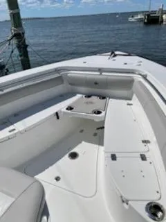 Slide: The Image of 2019 Sea Pro 239 Center Console boat at dock. - 22