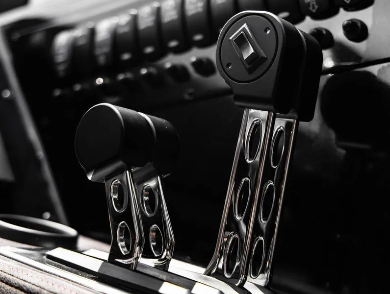 Slide: The Image of 2024 Velocity VR1 cockpit controls with sleek, modern design. - 4