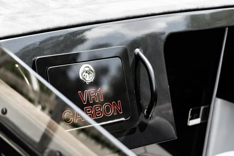 Slide: The Image of 2024 Velocity VR1 Carbon interior detail with logo. - 6