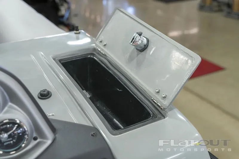 Slide: The Image of 2022 South Bay 525 RS 3.0 Arch 250HP boat storage compartment. - 21