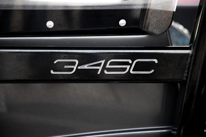 Slide: The Image of 2023 Fountain 34 SC boat model emblem - 20