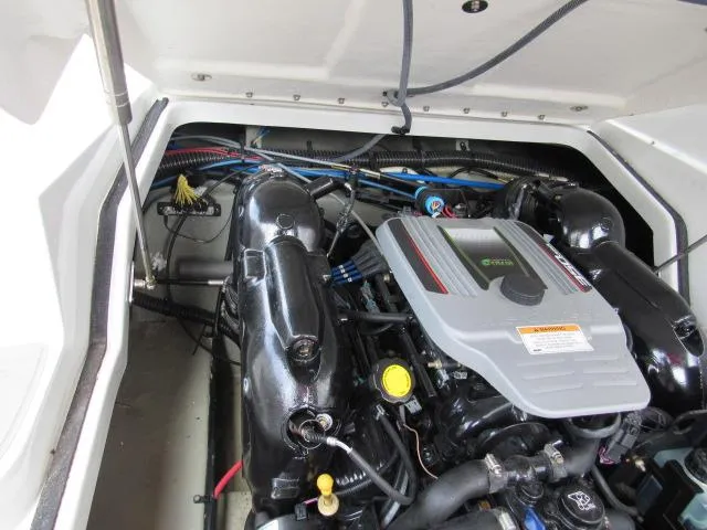 Slide: The Image of 2016 Crownline 255 SS boat engine compartment. - 19