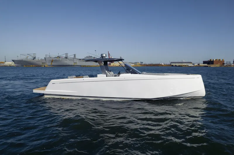 The Image of 2024 Pardo Yachts 43 cruising on open water. - 0