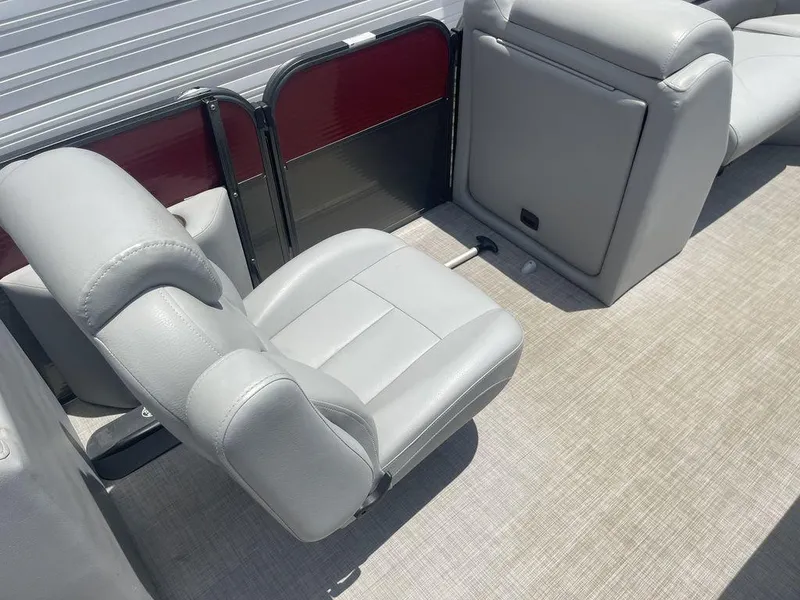 Slide: The Image of 2016 Misty Harbor Boats Biscayne Bay CU 2285 interior seating and flooring. - 12