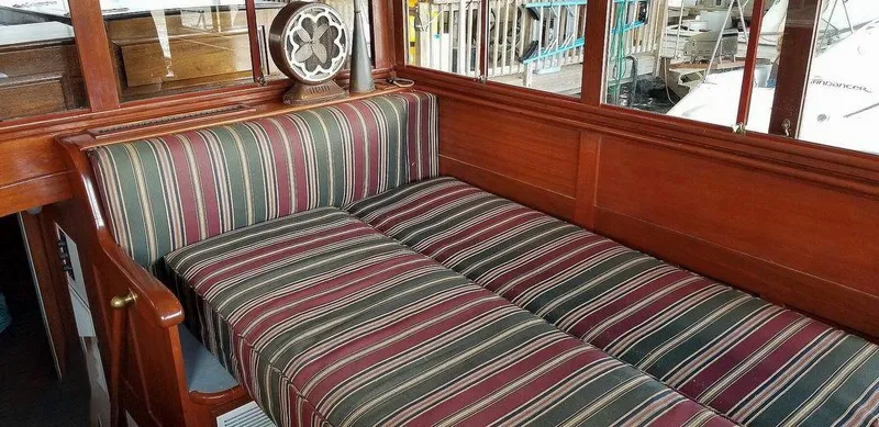 Slide: The Image of Convertible settee into double berth  - 36