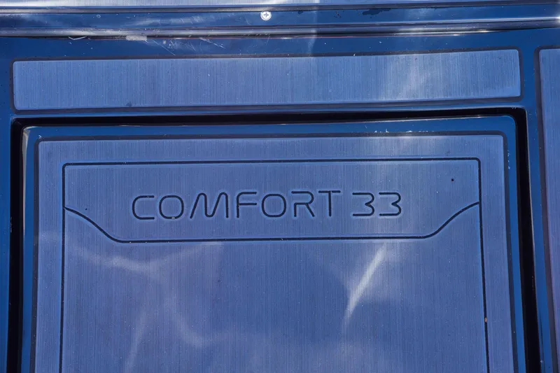 Slide: The Image of Sea Prop COMFORT 33, 2025 model, boat deck detail. - 20