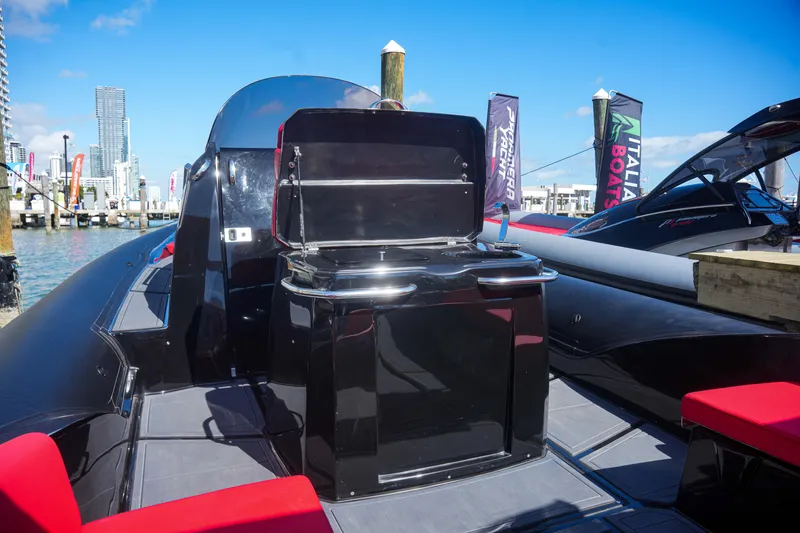 Slide: The Image of Sea Prop COMFORT 33 (2025) luxury boat with outdoor kitchen at marina. - 23