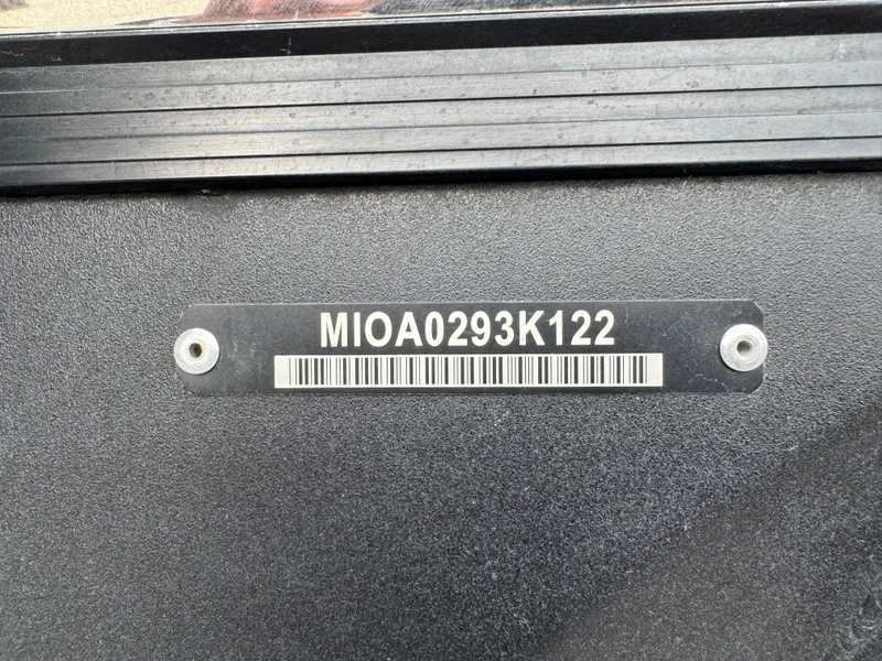 Slide: The Image of Hull identification number on 2022 Montara SURF BOSS 25 boat. - 18