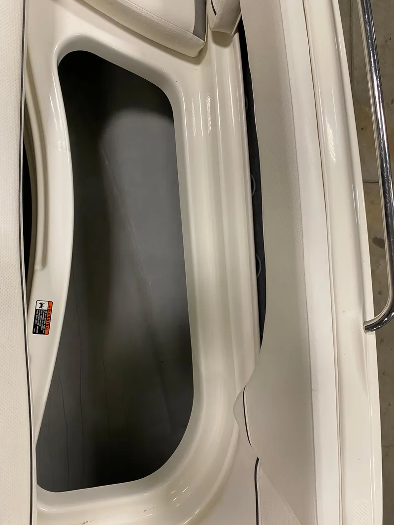 Slide: The Image of 2011 Bayliner 197 boat interior storage compartment. - 18