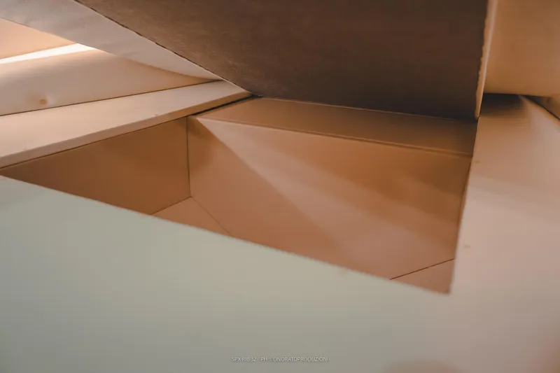 Slide: The Image of Interior detail of 2025 SPX RIB 32 Dinette, showcasing modern design and craftsmanship. - 29