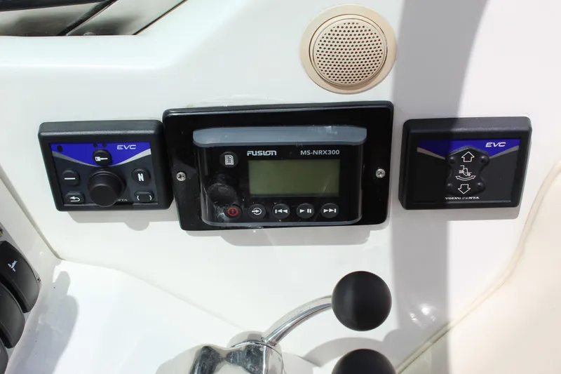 Slide: The Image of Control panel of 2010 Chris-Craft Corsair 28 boat. - 10