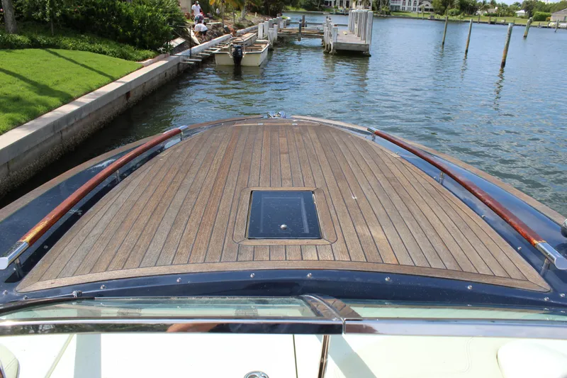 Slide: The Image of Chris-Craft Corsair 28 boat, 2010 model, on calm waters. - 5