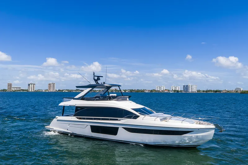 Slide: The Image of Azimut 68 FLY 2025 - 2