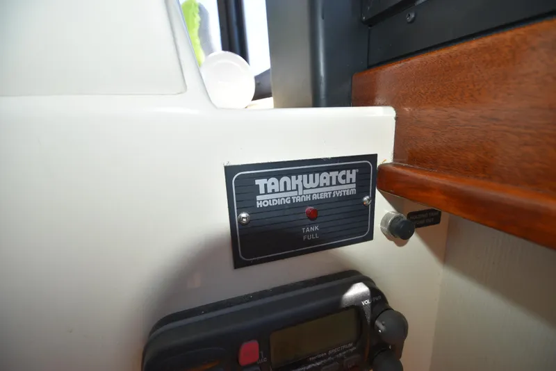 Slide: The Image of TankWatch holding tank alert system on 2001 Camano 31 Trawler. - 25