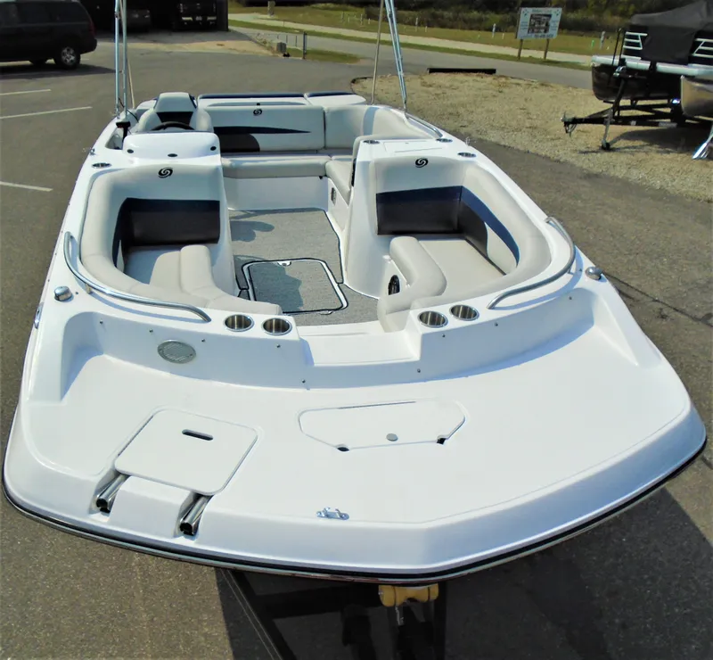 Slide: The Image of 2022 Hurricane SS188 boat with spacious seating and modern design. - 2