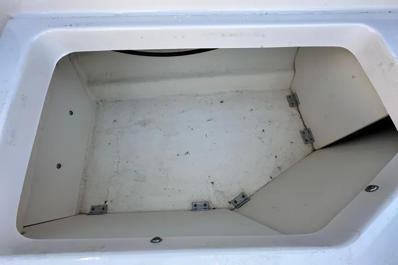 Slide: The Image of Storage compartment of 2019 Chaparral Vortex 2430 VRX boat, empty and clean. - 41