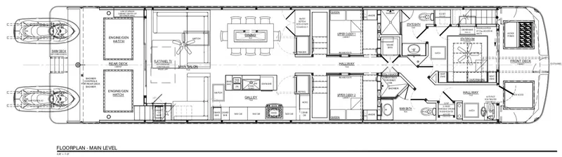 Slide: The Image of Floor plan of Adonia Obsession Share Trip #9, 2021 model, showing detailed layout. - 3
