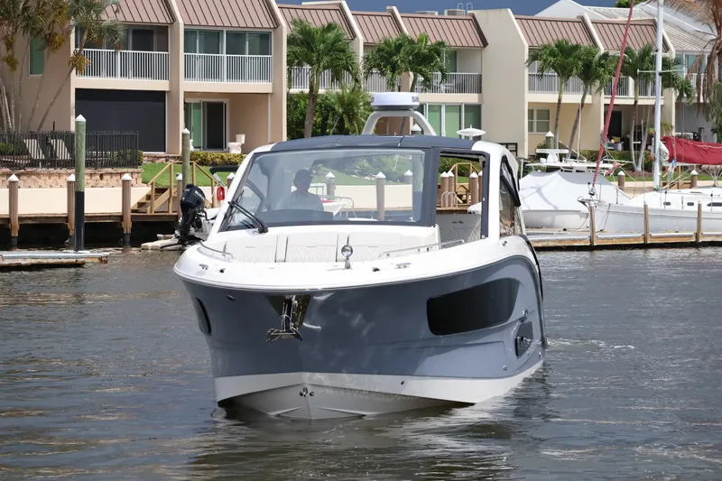Slide: The Image of Sea Ray Sundancer 370 Outboard 2026 - 27