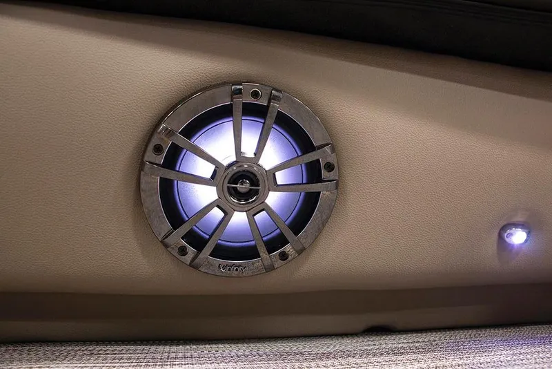 Slide: The Image of 2022 Veranda VP25VLC boat speaker with LED lighting. - 8