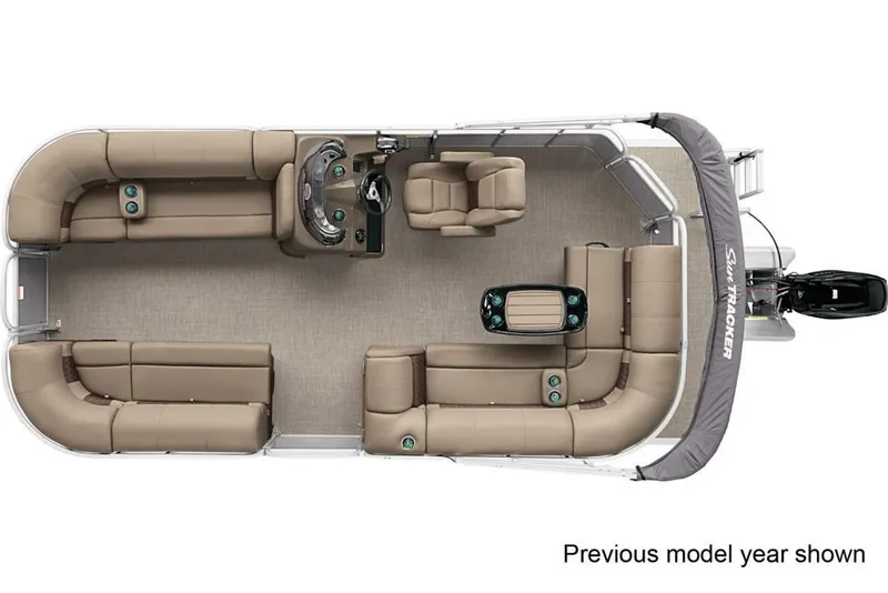 Slide: The Image of Sun Tracker Party Barge 20 DLX 2022 - 3