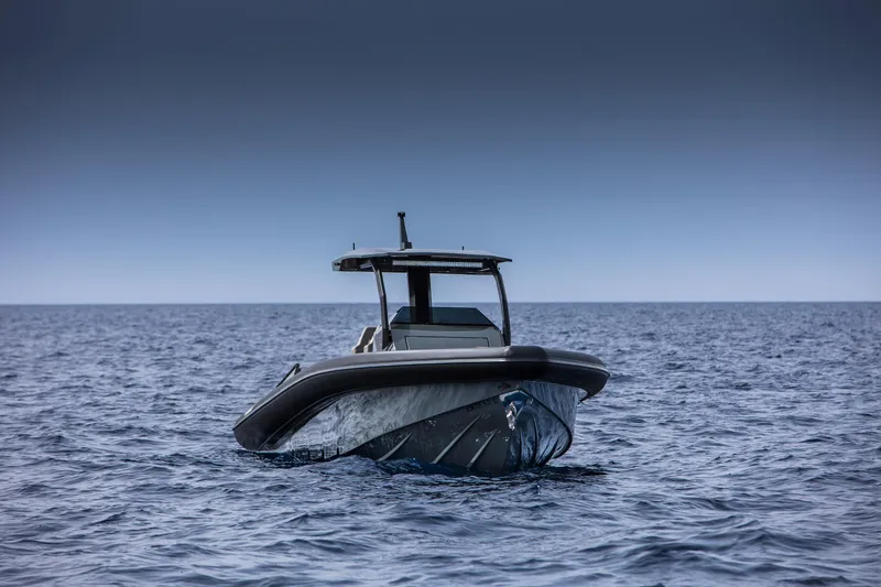 Slide: The Image of 2024 Skipper-BSK 38NC boat on open sea. - 12