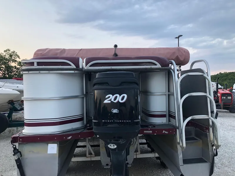 Slide: The Image of 2008 PlayCraft 2600 Clipper pontoon boat with 200 HP outboard motor. - 5