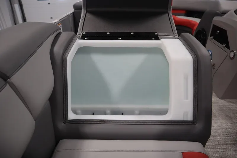 Slide: The Image of 2023 Trifecta 23SB2 SS 3.0 boat interior storage compartment. - 37
