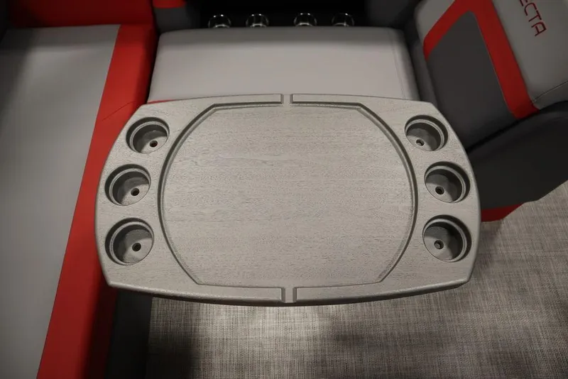 Slide: The Image of 2023 Trifecta 23SB2 SS 3.0 boat table with cup holders. - 40