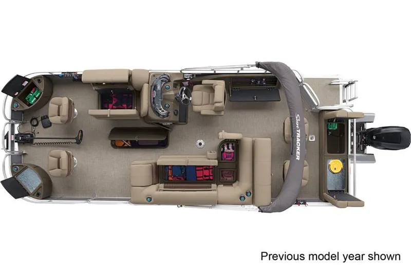 Slide: The Image of Sun Tracker Fishin' Barge 22 XP3 2022 - 3