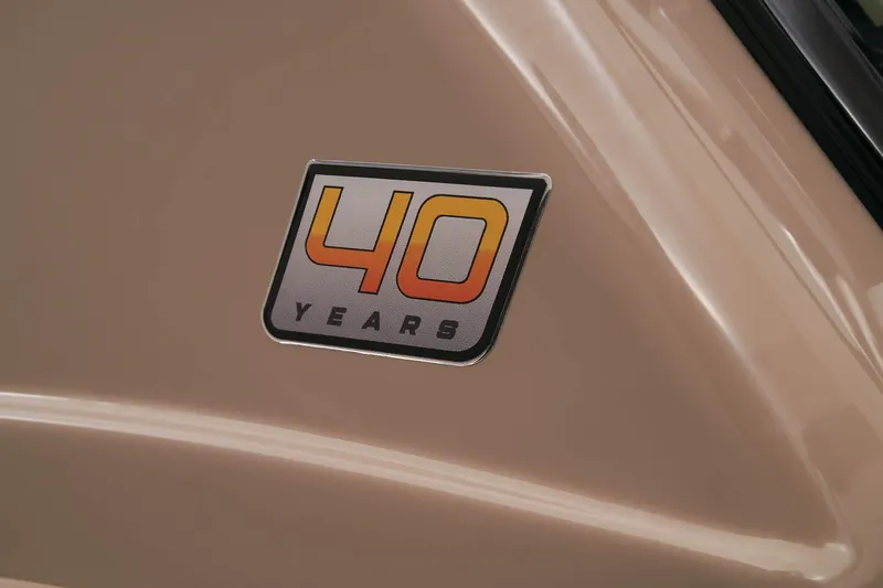 Slide: The Image of 2023 Sun Tracker SportFish 22 DLX 40th anniversary badge - 21