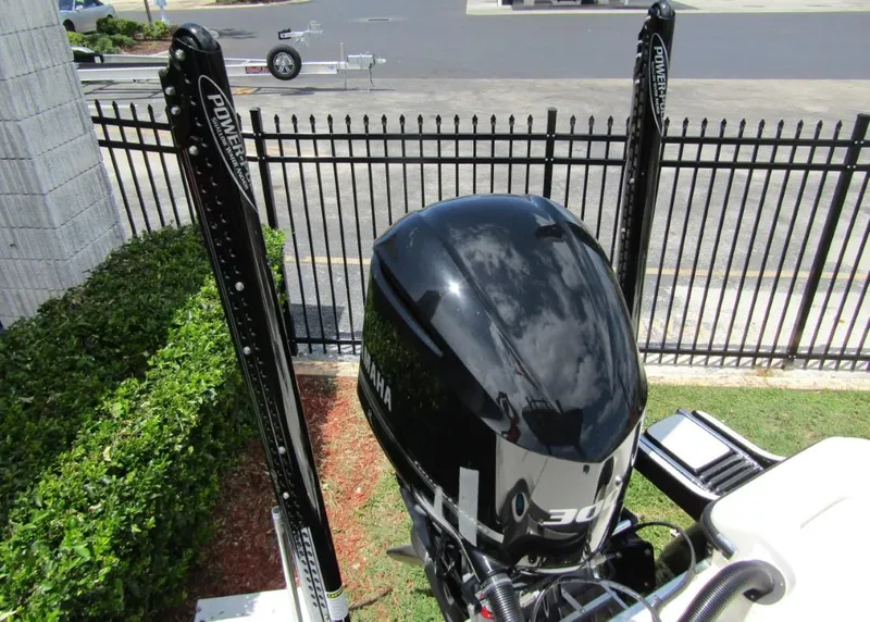 Slide: The Image of 2021 ShearWater 250 Carolina Bay boat with Yamaha 300 engine and Power-Pole anchors. - 27