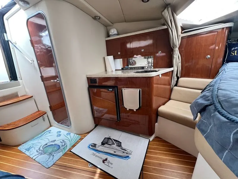 Slide: The Image of Interior of 2008 Regal 3360 Window Express yacht. - 10