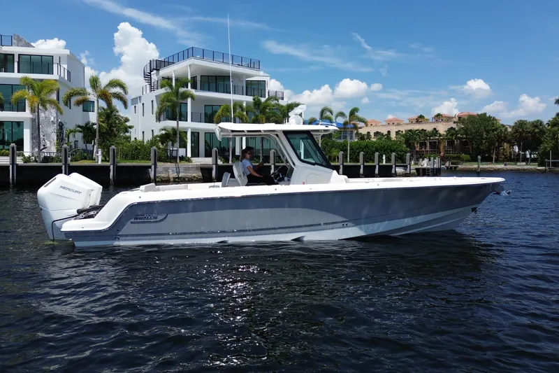 Slide: The Image of Boston Whaler 330 Outrage 2026 - 2