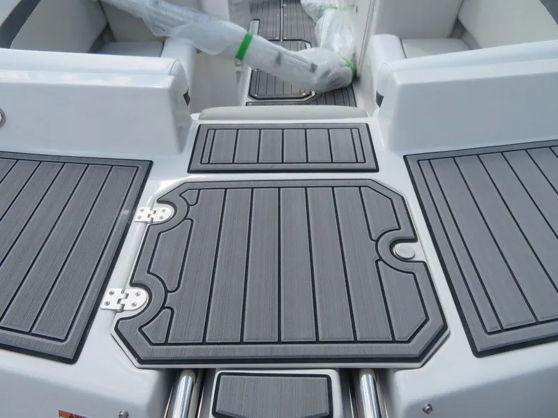 Slide: The Image of 2023 Starcraft SVX OB 231 OB boat deck with gray non-slip flooring. - 3