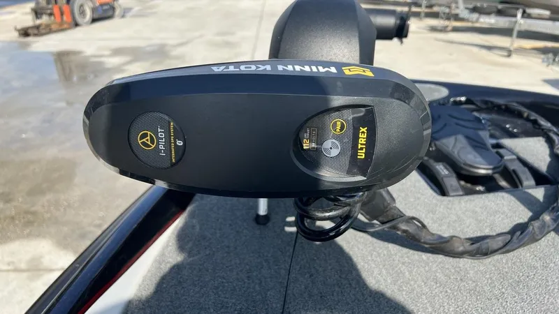 Slide: The Image of Minn Kota Ultrex trolling motor on a 2018 Bass Cat Pantera Classic boat. - 3