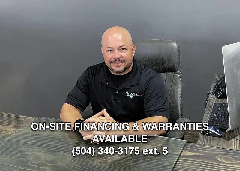 Slide: The Image of Man offering on-site financing and warranties for 2018 Bass Cat Pantera Classic boat. - 7