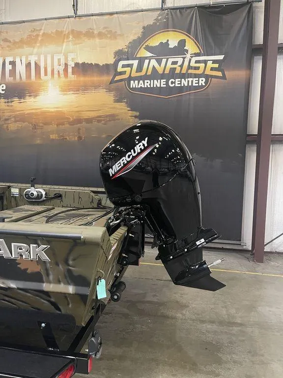 Slide: The Image of 2023 SeaArk RiverCat 200 Side Console with Mercury outboard motor at Sunrise Marine Center. - 5