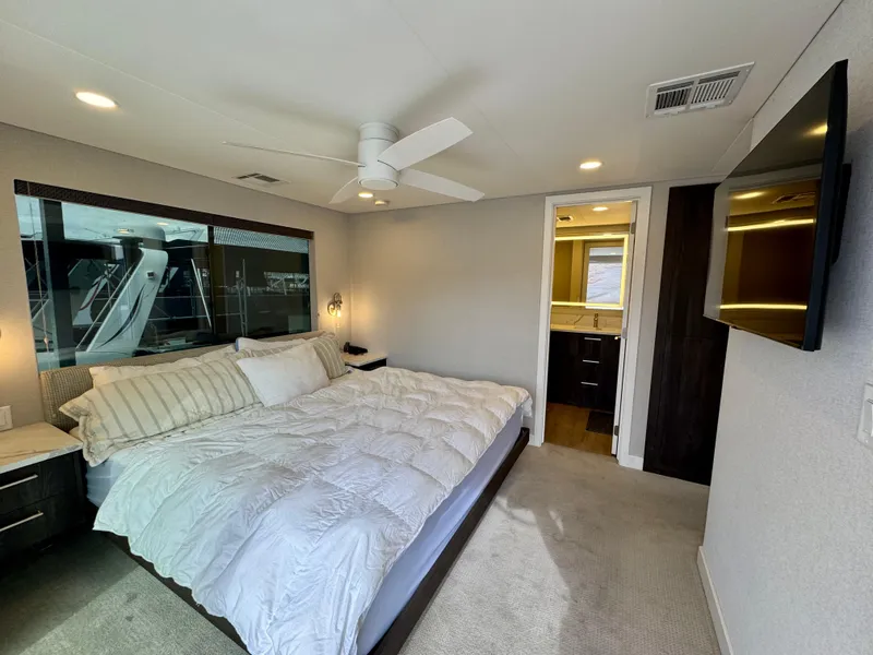 Slide: The Image of Luxurious bedroom in Adonia Pace Trip #7, 2021 model, featuring modern decor and amenities. - 24