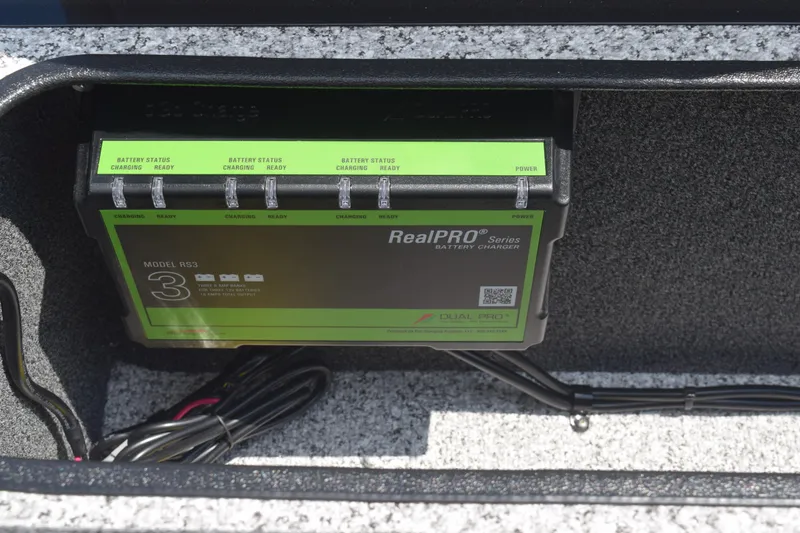 Slide: The Image of Battery charger in 2022 Polar Kraft Bass TX 195 Pro boat. - 19
