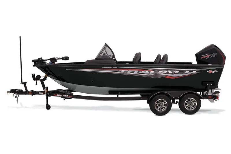 Slide: The Image of 2023 Tracker Targa V-19 WT fishing boat on trailer. - 8